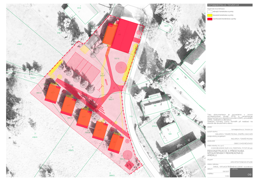 Rekonstrukce rekreačního areálu na Ouči